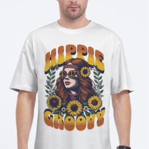 Hippie Groovy Oversized Tee
