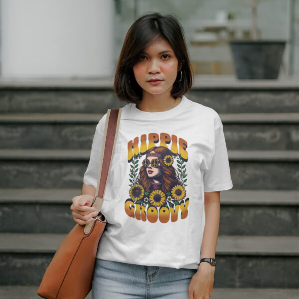Hippie Groovy Oversized Tee - Image 4