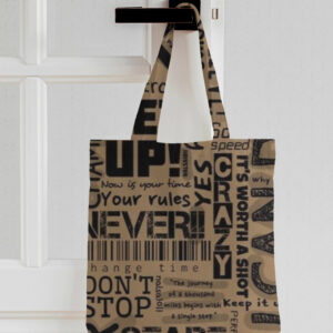 Unisex Totebag Zipper